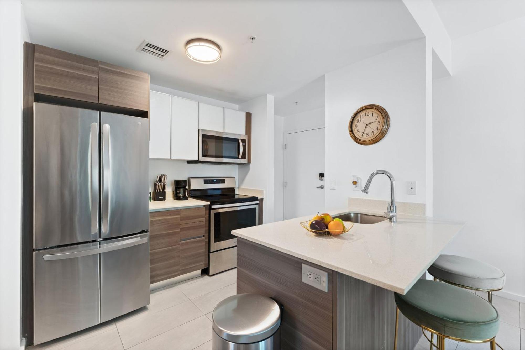 Modern Apartment In Edgewater Miami Værelse billede