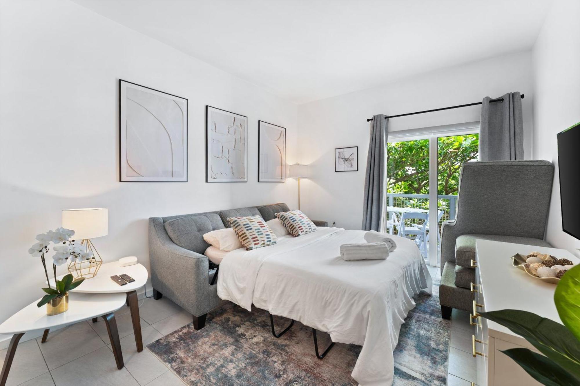 Modern Apartment In Edgewater Miami Værelse billede