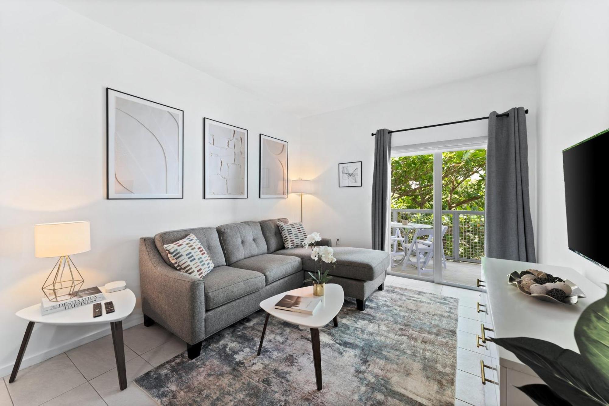 Modern Apartment In Edgewater Miami Værelse billede